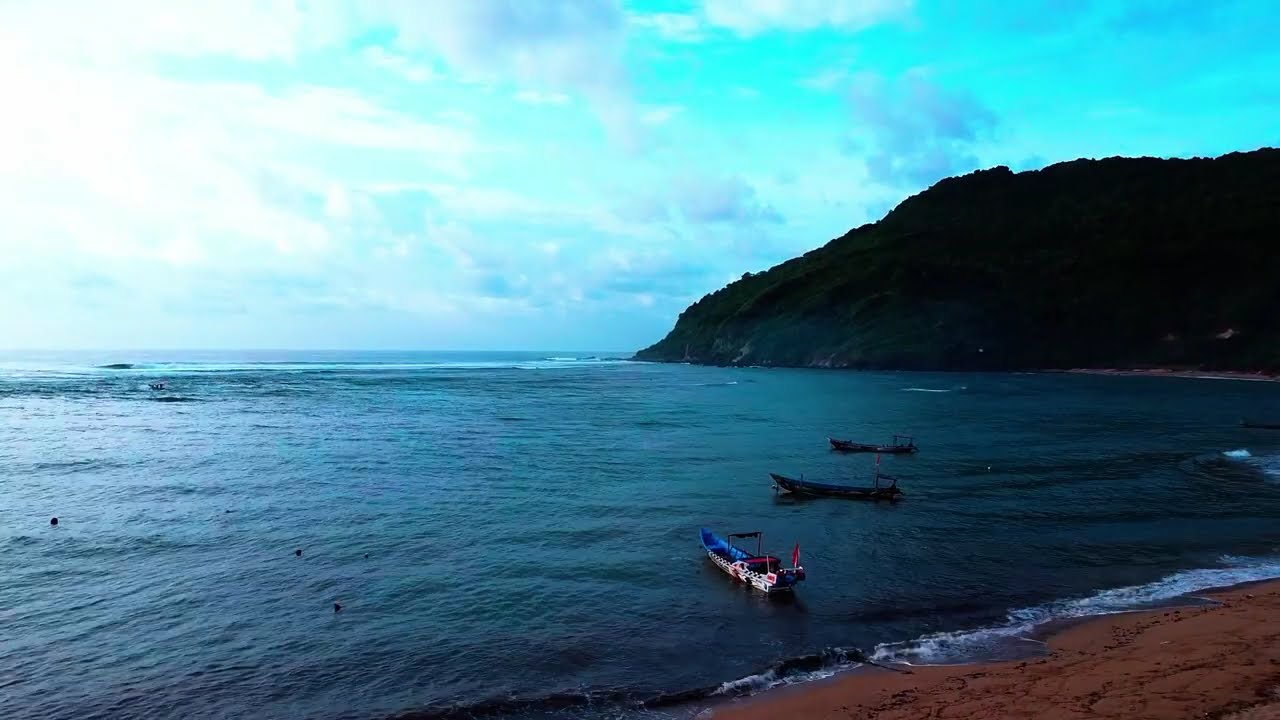 Pantai Areguling Lombok 2K Drone&ndash; Surga Tersembunyi dengan Sunset #wisatalombok #pantailombok