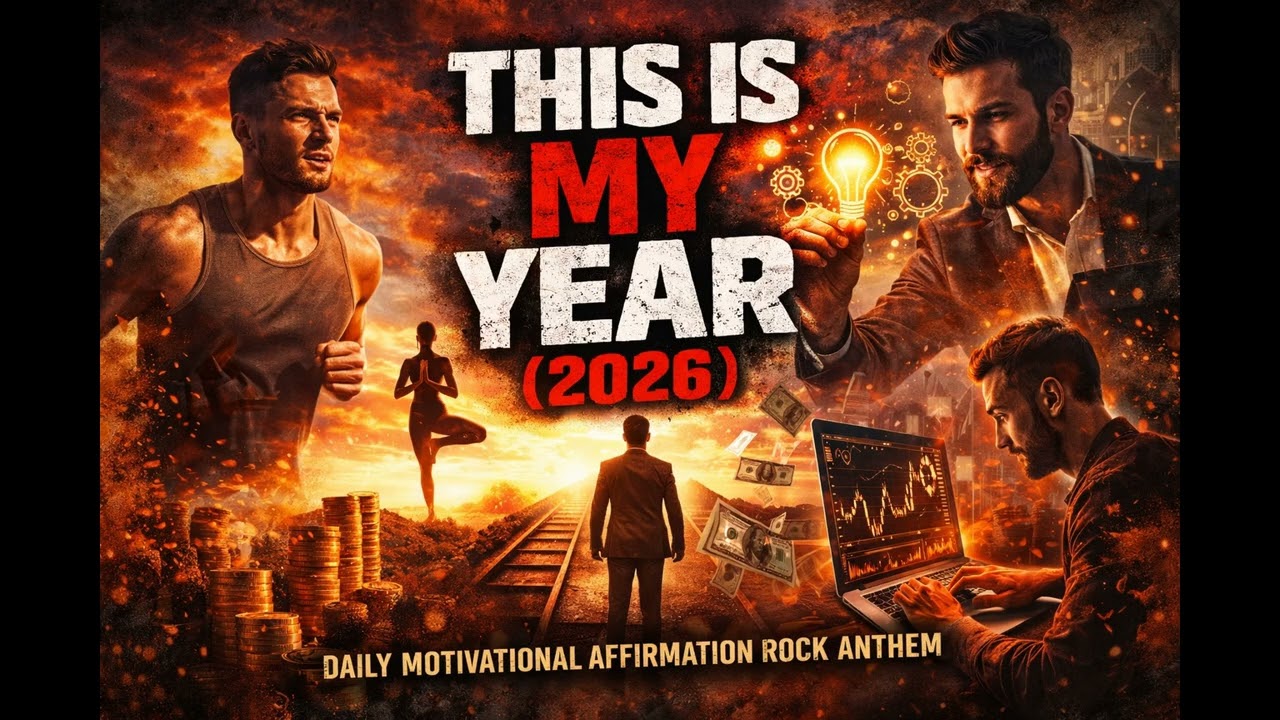 This Is My Year (2026) | Daily Motivational Affirmation Rock Anthem | For Small Business Owners