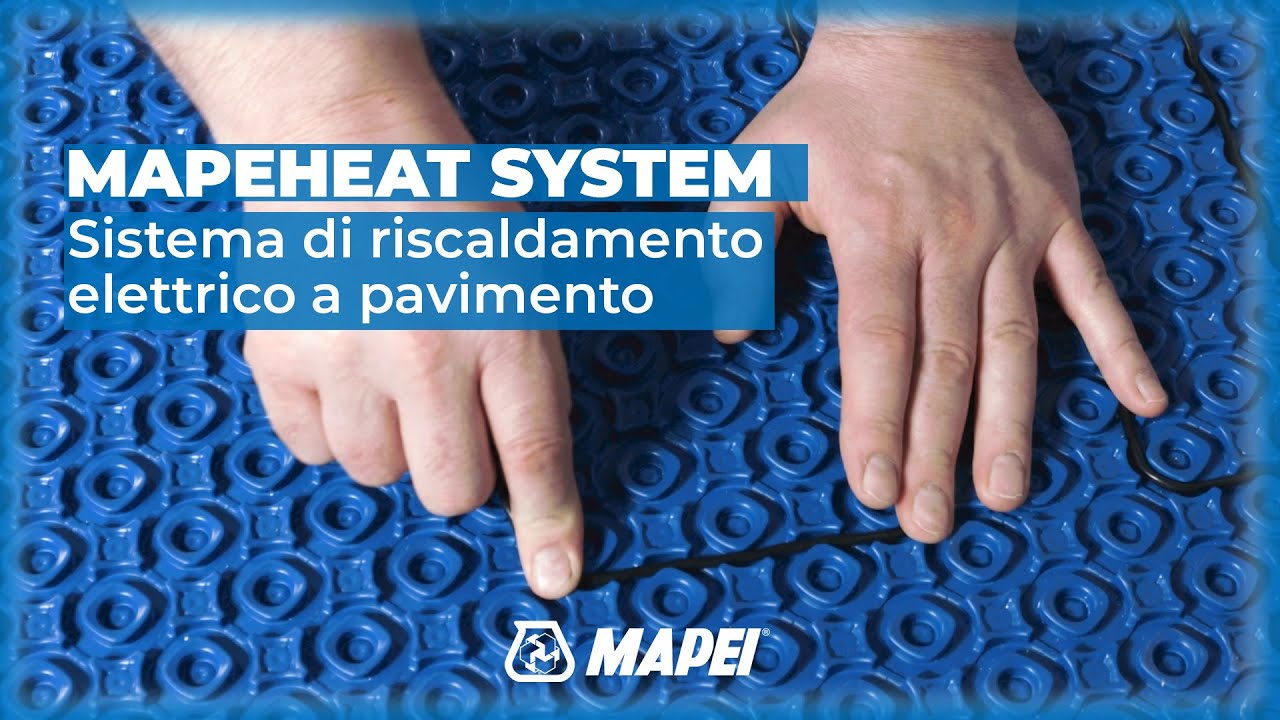 Sistema di riscaldamento elettrico a pavimento | Posa facile | Mapeheat System | Tutorial