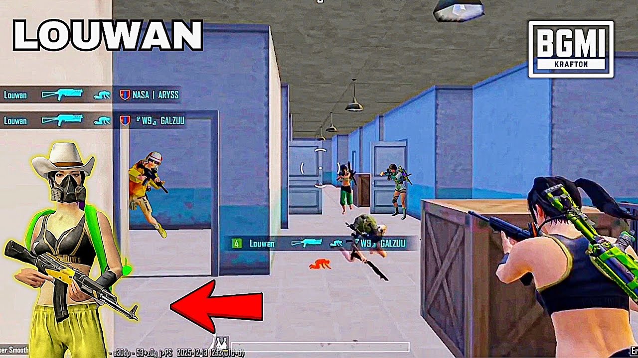 Louwan is Back!🔥 | BGMI / PUBGM