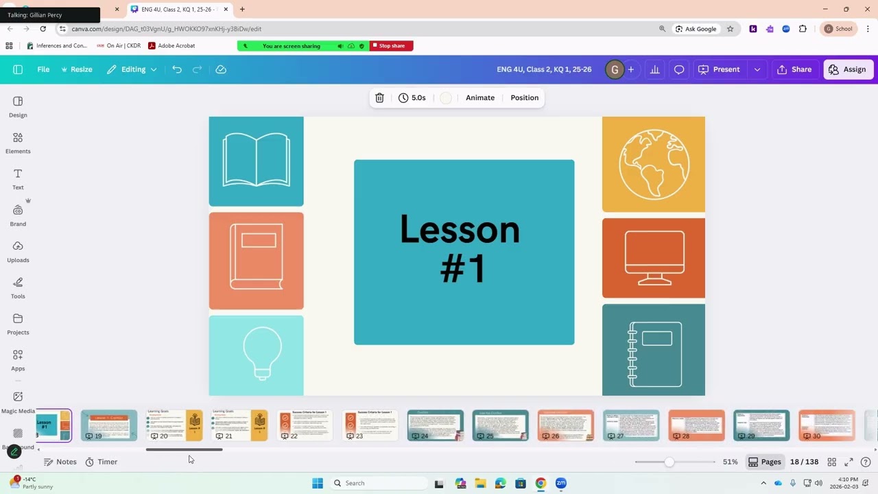 ENG4U Class 2, Lesson 1, KQ 1 & 2