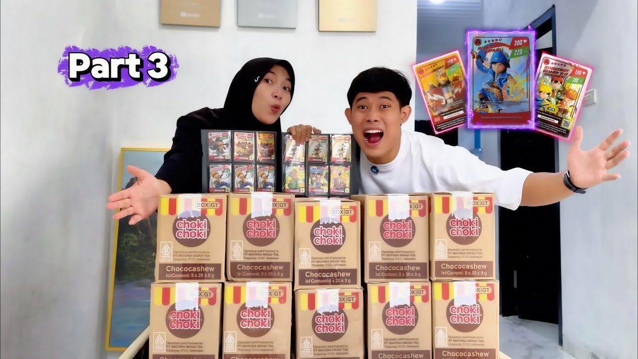 Buka 10 Dus Coki Coki Demi Dapet BoBoiBoy Sopan|Part3