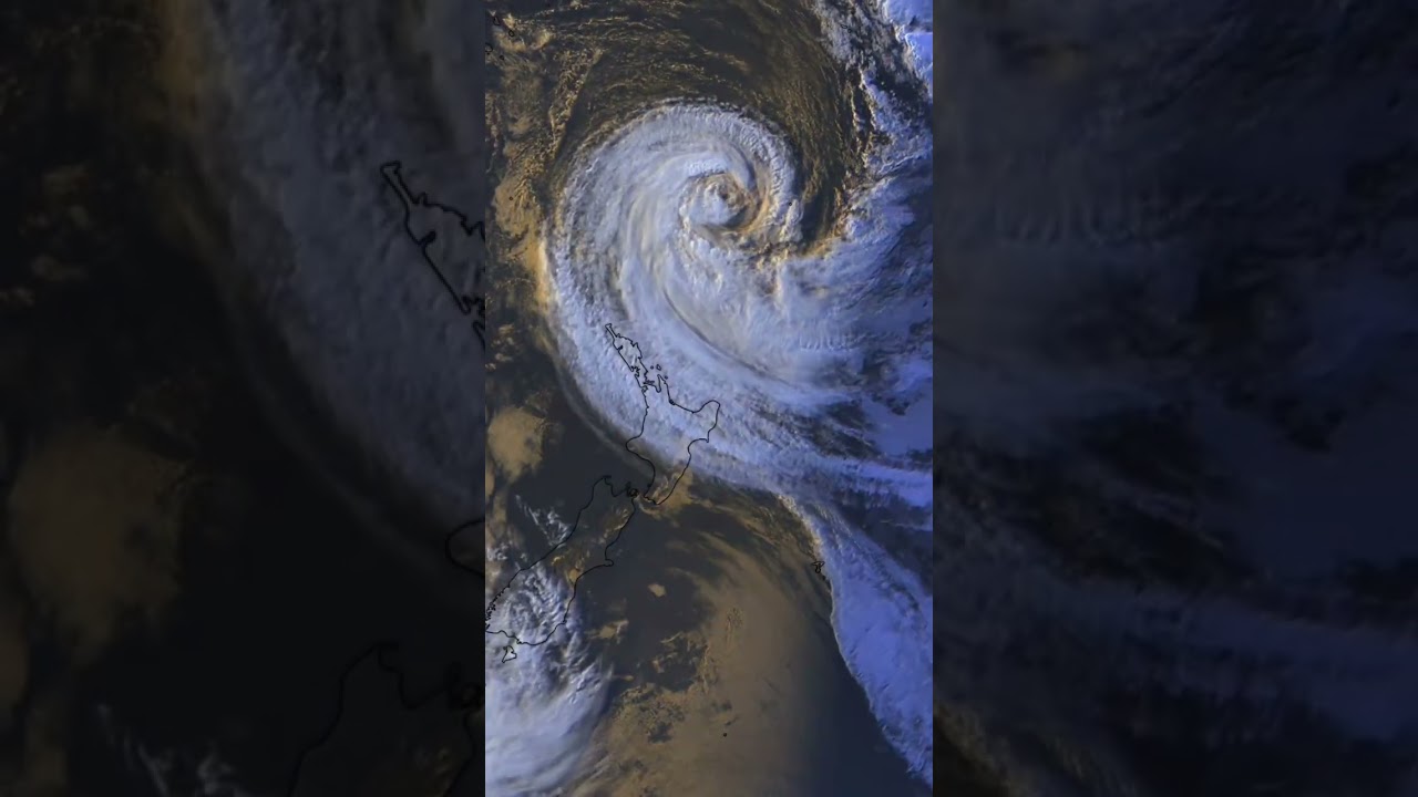 🌀 Cyclone Vaianu is approaching New Zealand