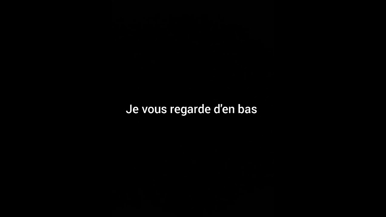 Je vous regarde d'en bas, Luc Sasseville