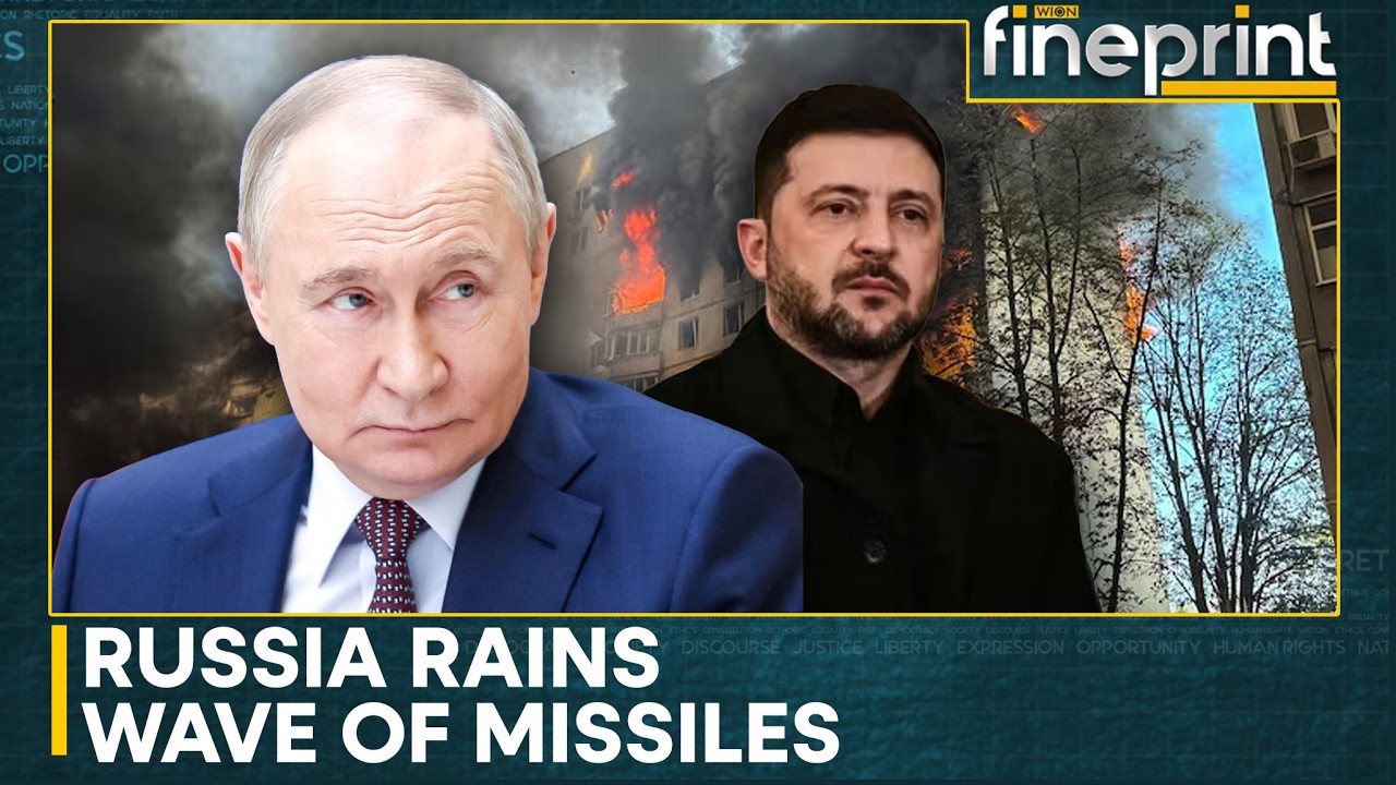 Russia-Ukraine War: Russia Strikes Heating in Kyiv, 2 Killed in East Ukraine | WION Fineprint