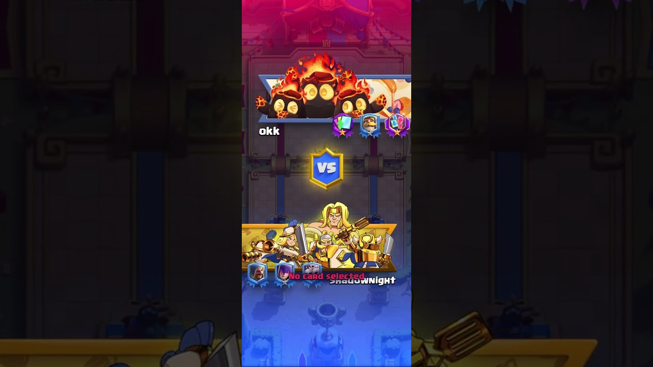 New clash Royale hero mega draft mode for hero barbarian barrel!!!!