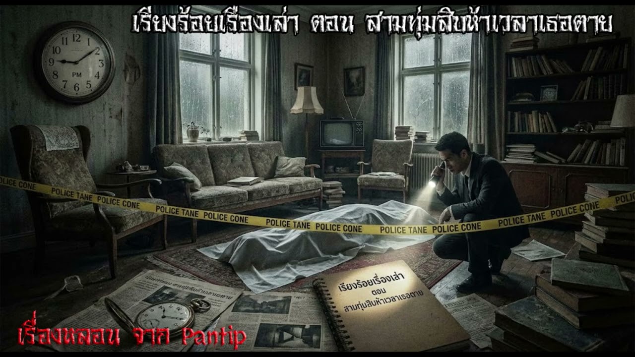 เรื่องหลอนจาก Pantip EP. 3 เรียงร้อยเรื่องเล่า ตอน สามทุ่มสิบห้าเวลาเธอตาย