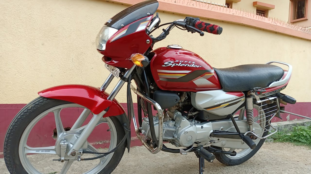 Hero Honda Super Splendor colour | Colour Change | Colour modified | @AllBikeRestorationSD