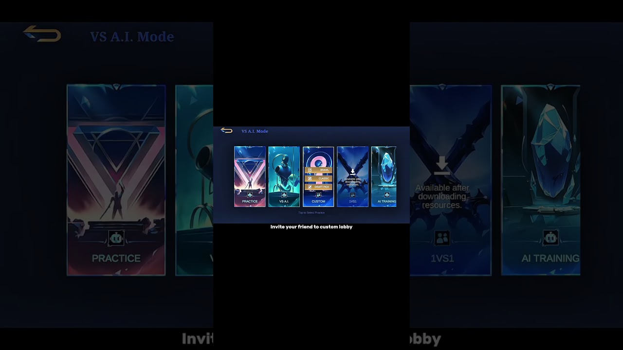 No need tournament lobby🤫 #moba5v5pippin #moba5v5english #mobalegends5v5