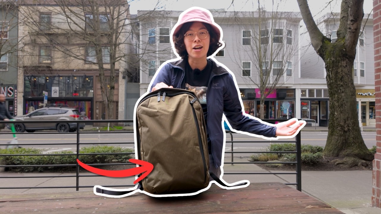 Обзор рюкзака ALPAKA Metro Backpack Pro: встроенная бутылка для воды?