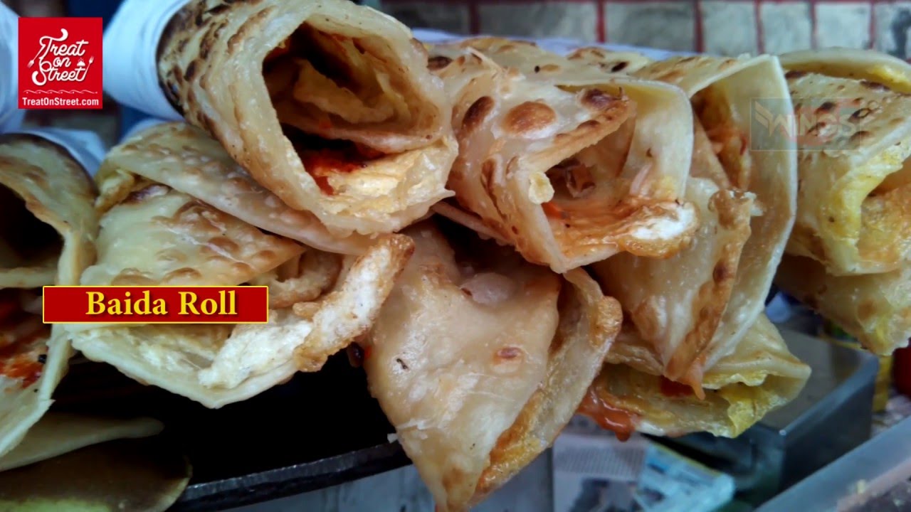 Indian Street Food | Baida Roti | Egg With Indian Roti | Mumbai Street Food | Area Sion East Mumbai