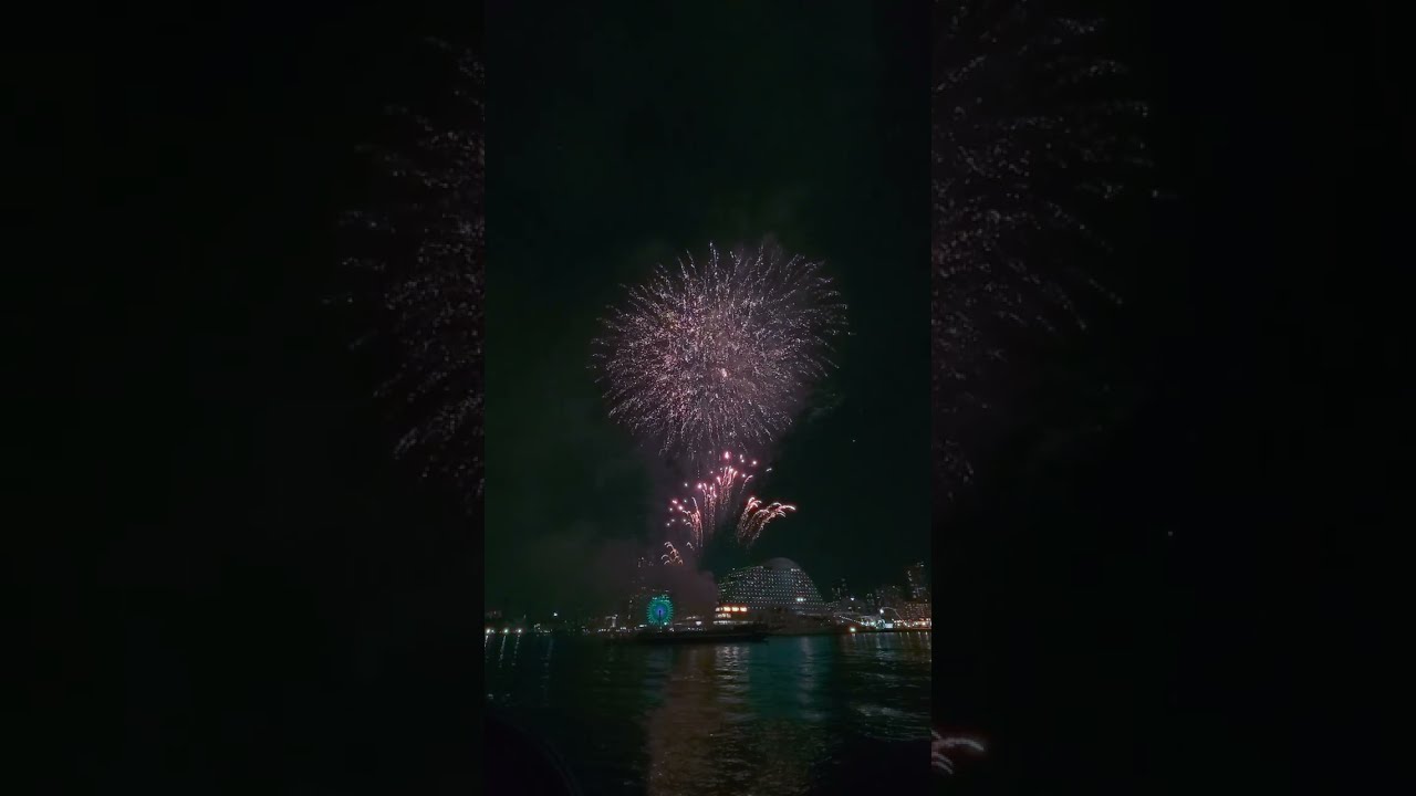 神戸港ウィークエンド花火｜新港第一突堤緑地から｜5分ノーカット #kobecity #fireworks #神戸