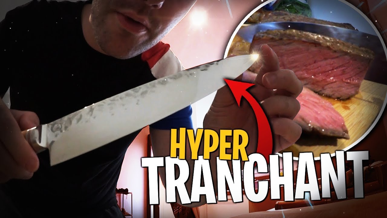 Une Entrecôte d'1kg600 VS mon nouveau Couteau hyper tranchant ! 🔪