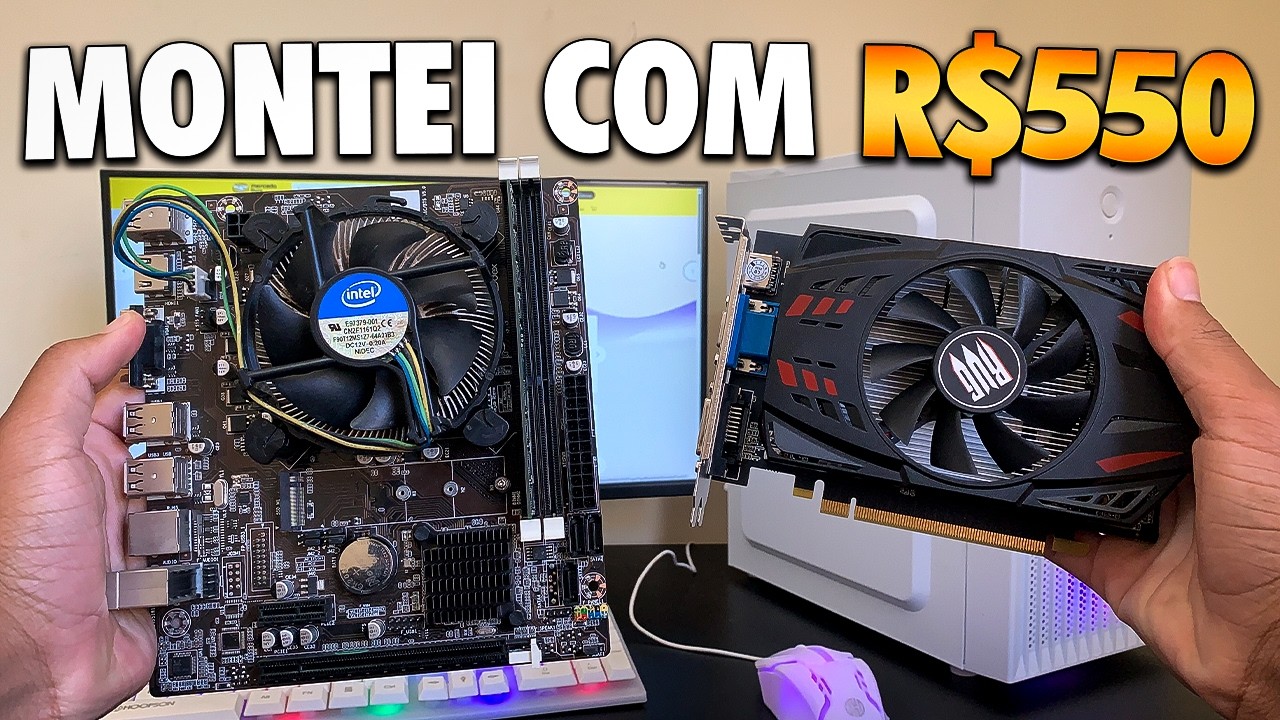 COMPREI UM KIT I5 3470 COM A GTX 550Ti DO MERCADO LIVRE PRA MONTAR MEU NOVO PC BARATO PRA JOGOS...