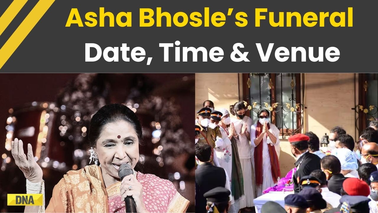 Asha Bhosle News: Asha Bhosle Death Funeral Date, Time And Venue | Asha Bhosle Death