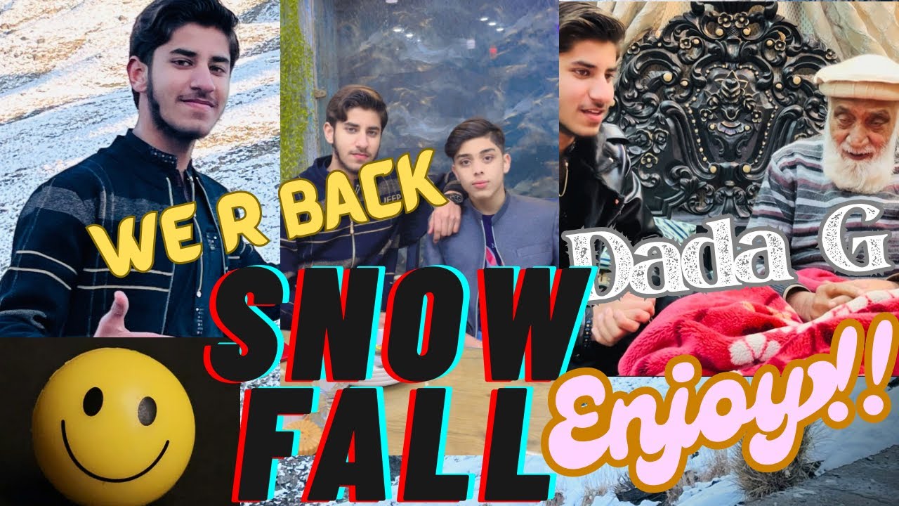 We Are BACK😍🥰snow fall❄️Dada g advice to me 😇😘 
