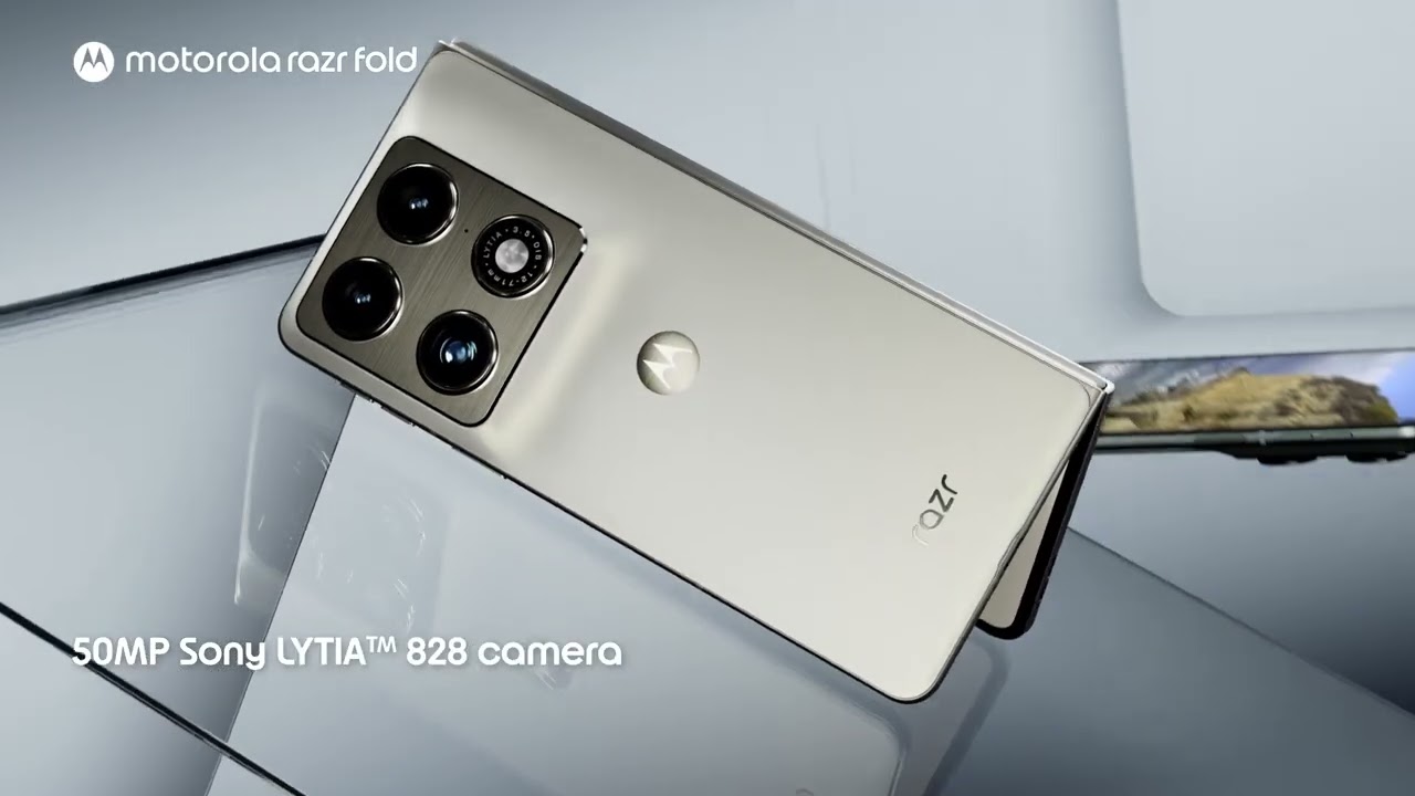 Motorola Razr Fold - Unfold Flawless: World's #1 foldable camera, 6000mAh+80W charge. Launch 13-May
