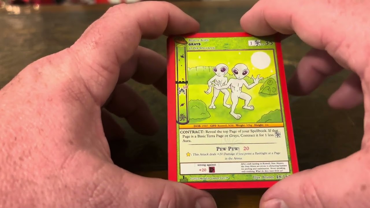MetaZoo 1st Edition UFO - Pack 2 - Cryptids!