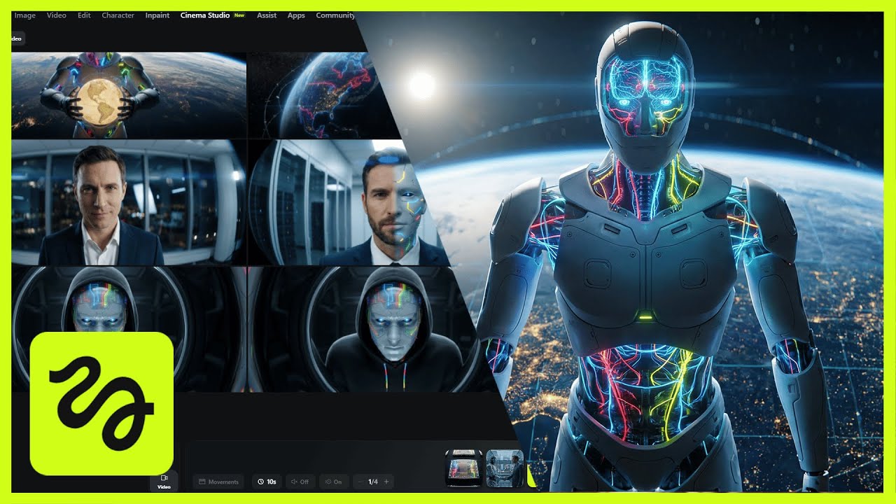 HIGGSFIELD CINEMA STUDIO: As&iacute; se ve el futuro del cine sin c&aacute;maras