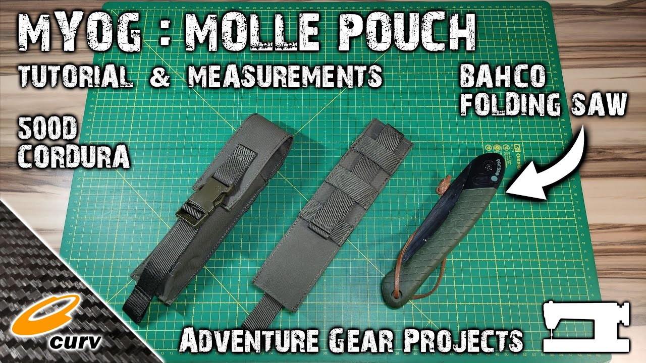 MYOG: MOLLE POUCH - DIY - Tutorial - Adventure Gear Projects
