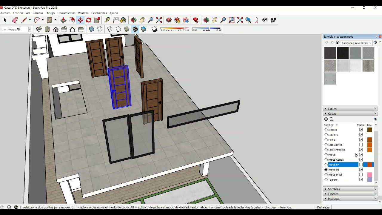 DTD Puertas y Ventanas Sketchup