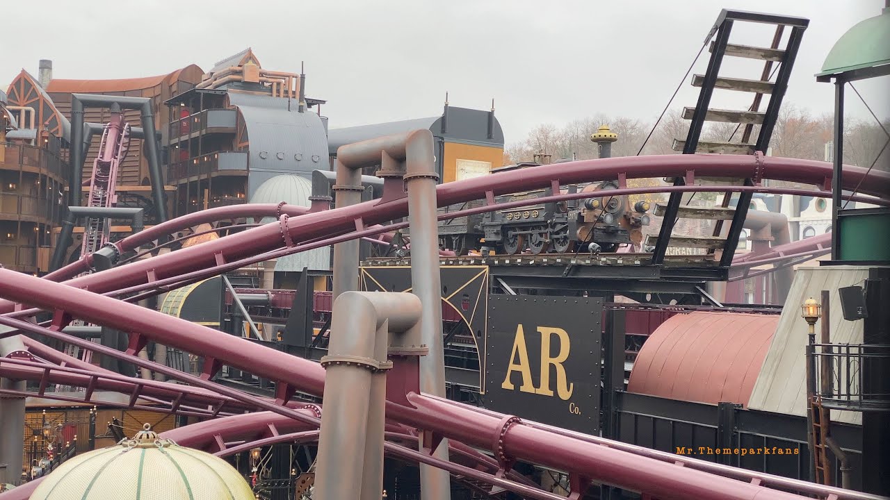 Phantasialand vlog eerste keer Fly coaster ontdekking Rookburgh. :)