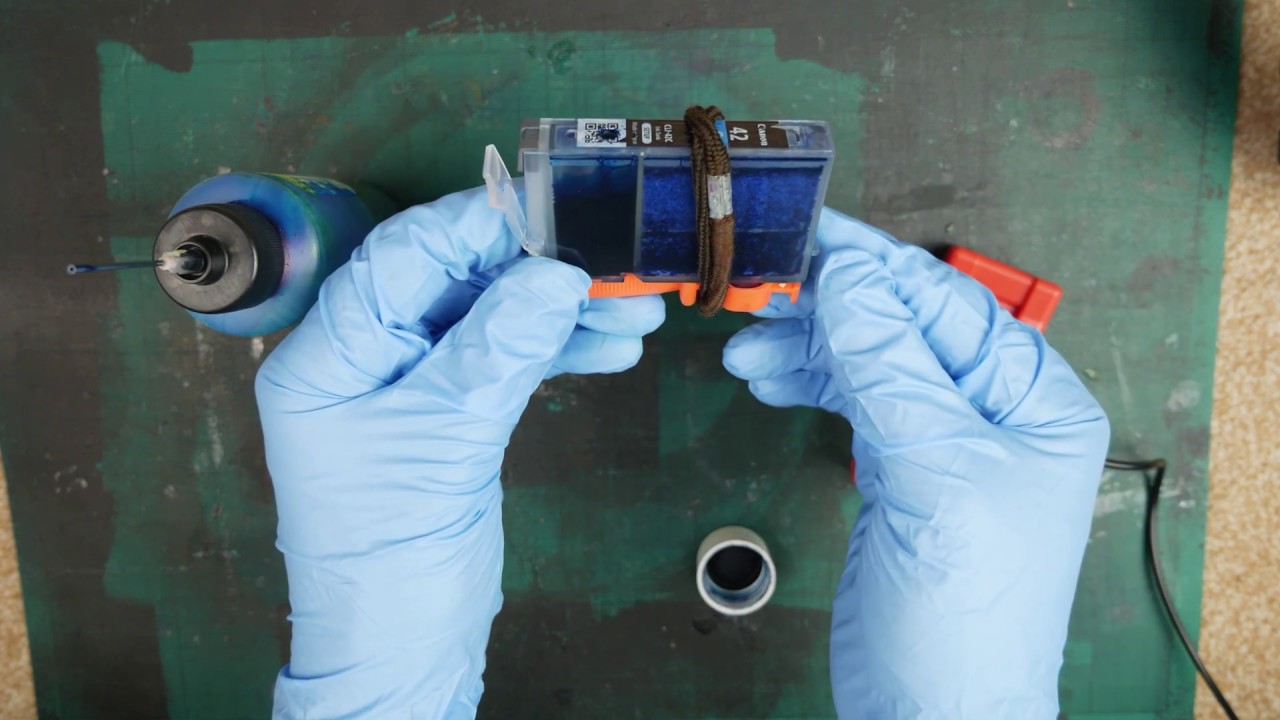 How to refill Canon Pixma Pro 100 Ink - Save £££ on Ink!