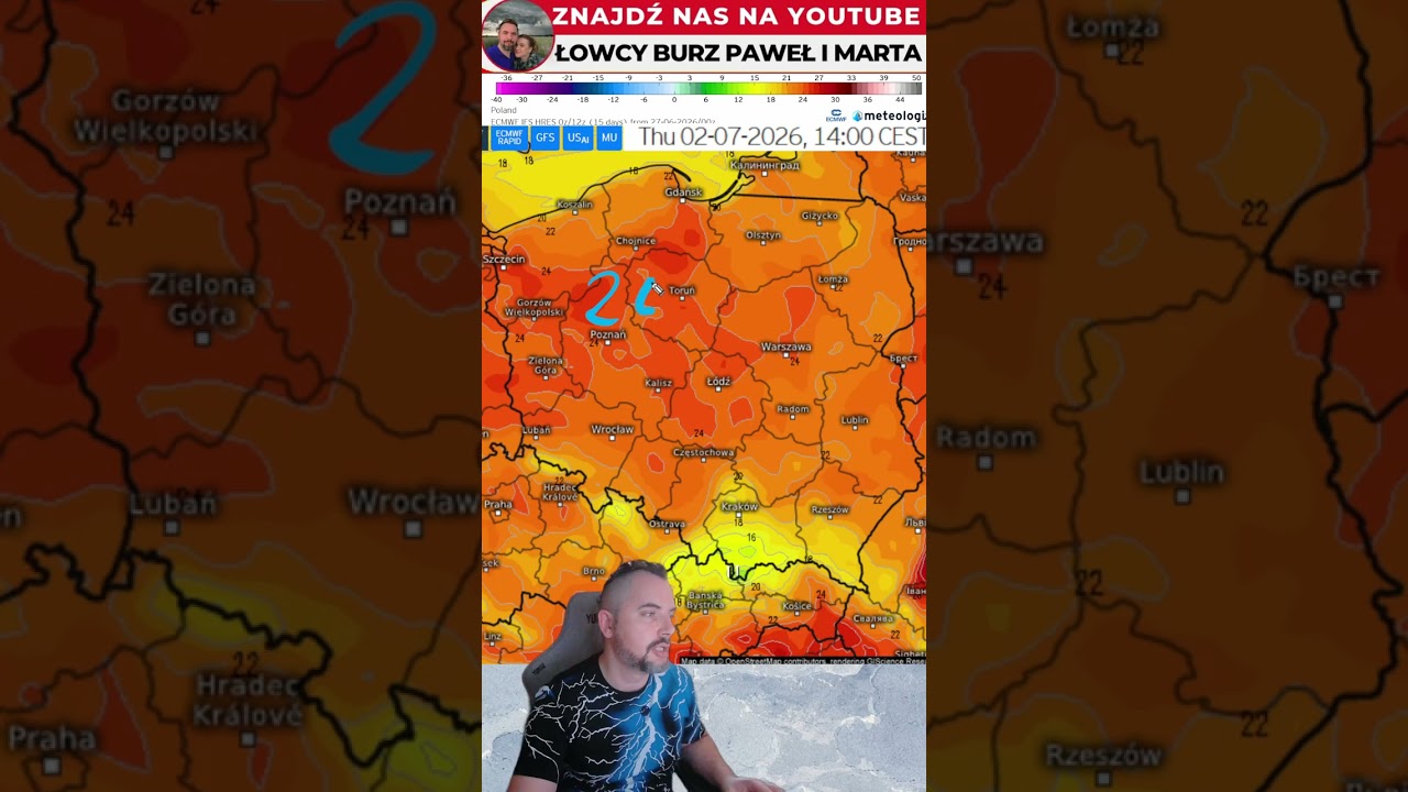 When will the heatwave end? #weather #poland #short #forecast