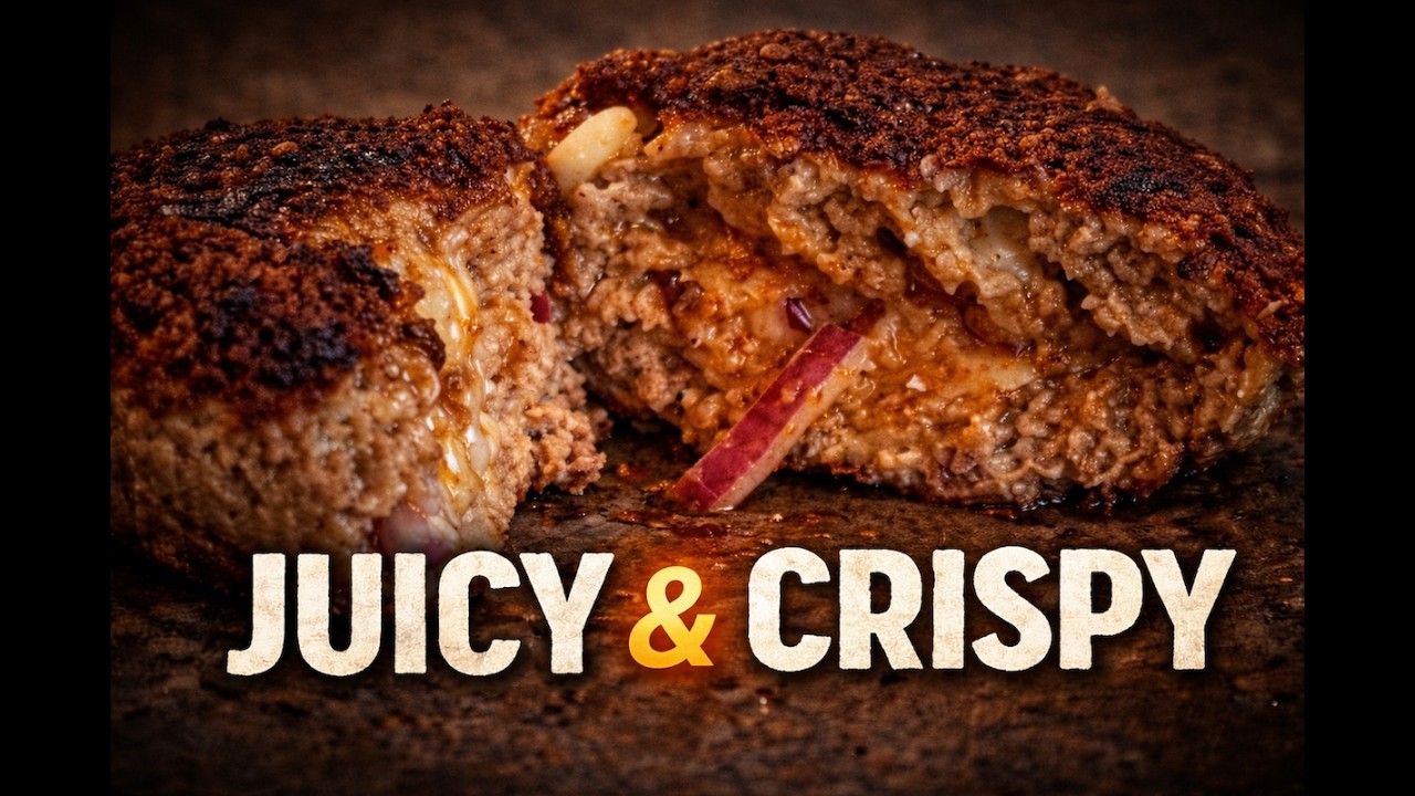 Rustic German Meatballs – Crispy Outside, Juicy Inside