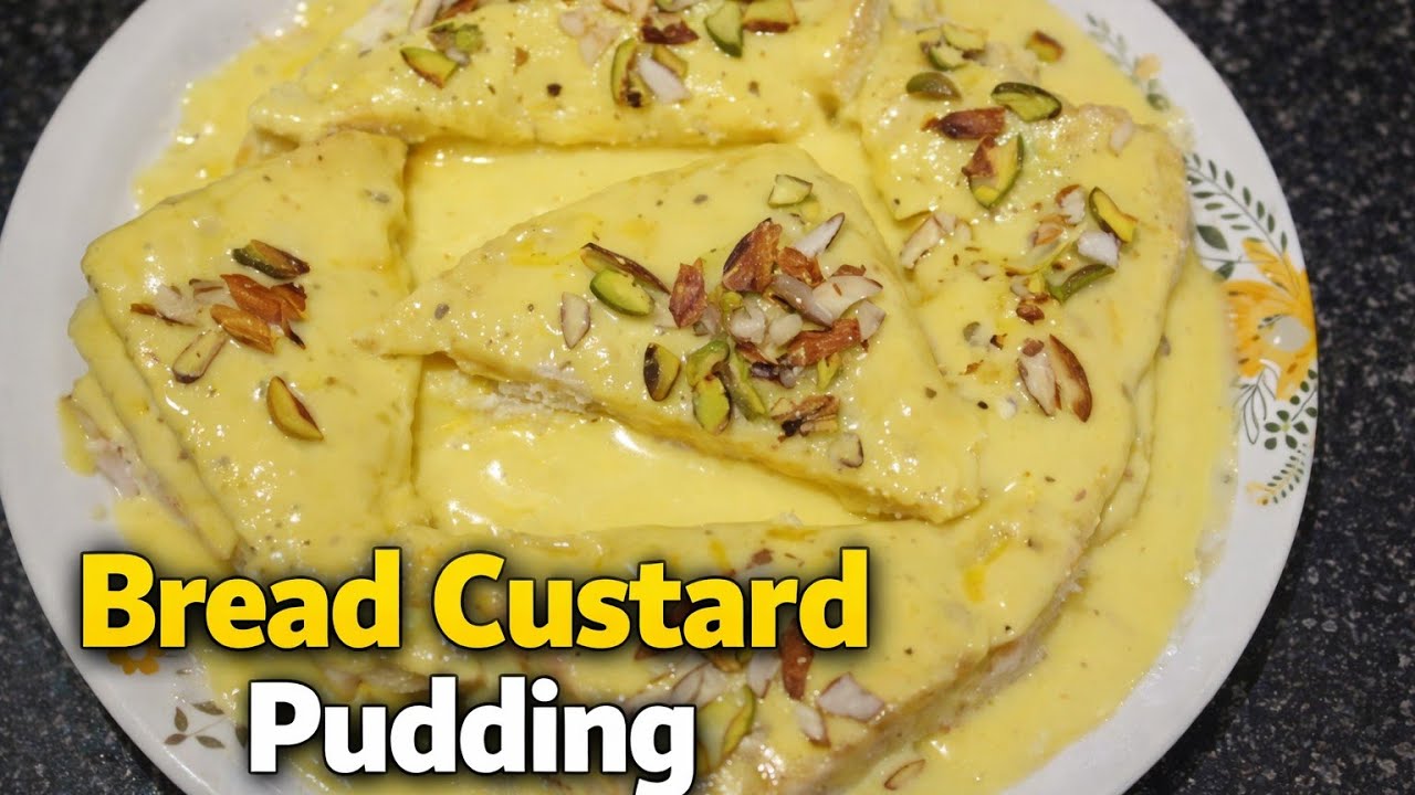 Bread Custard Pudding Recipe | ब्रेड कस्टर्ड पुडिंग घरी कसे बनवायचे | Soft & Tasty Dessert
