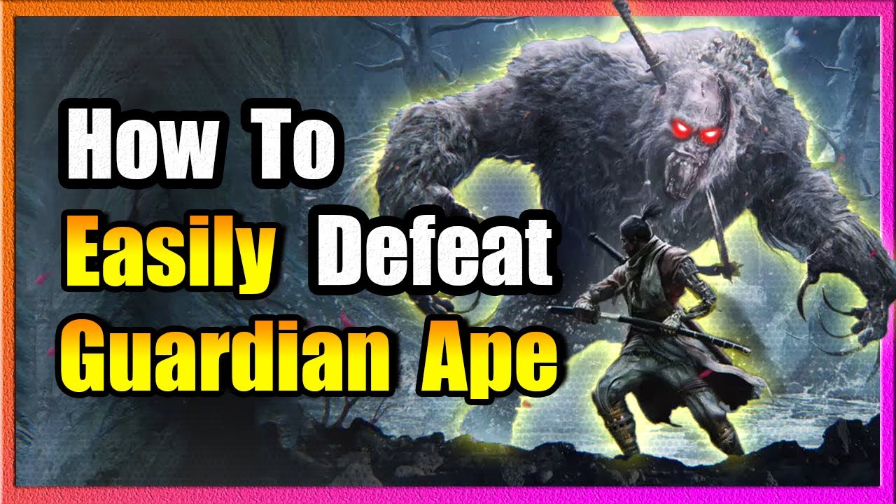 Guardian Ape Boss Guide 🔥 EASY KILL! 🔥 Sekiro: Shadows Die Twice