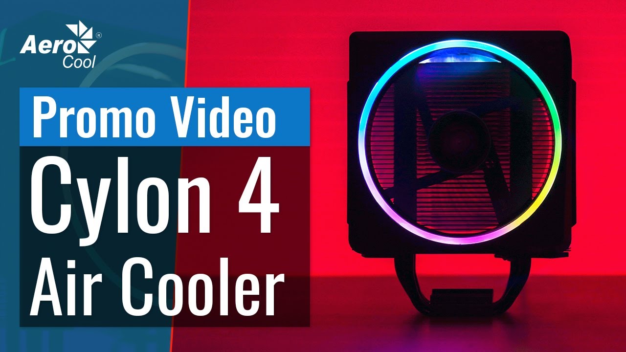 Воздушное Охлаждение AeroCool Cylon 4 Промо Видео