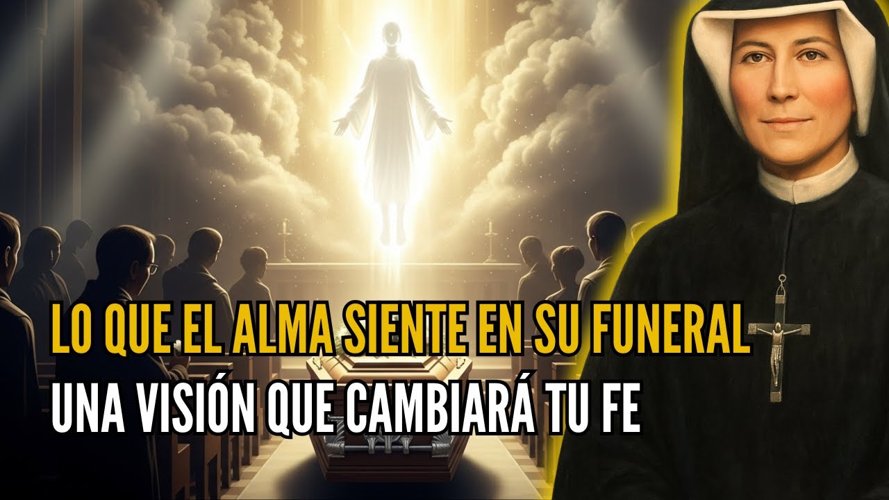 Santa Faustina revela: lo que el alma siente y ve en el momento de su funeral – pocos lo saben