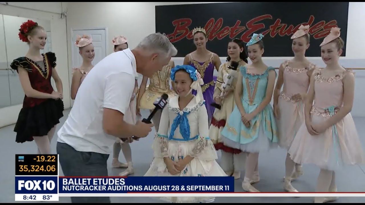 Ballet Etudes on Fox 10 Phoenix - 2021 Company and Nutcracker Auditions