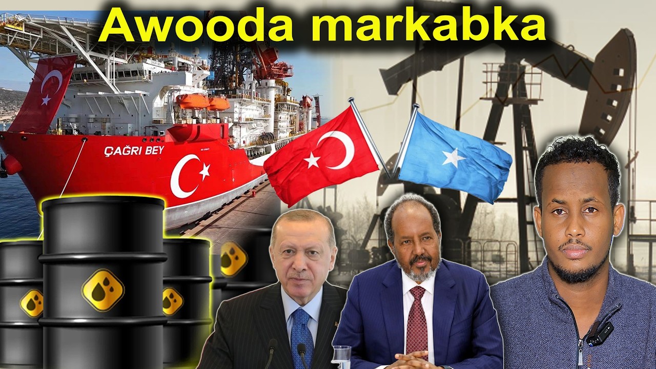 Awooda Markabka Shidaalka Qodaya ee Turkiga Iyo meesha uu ka qodayo