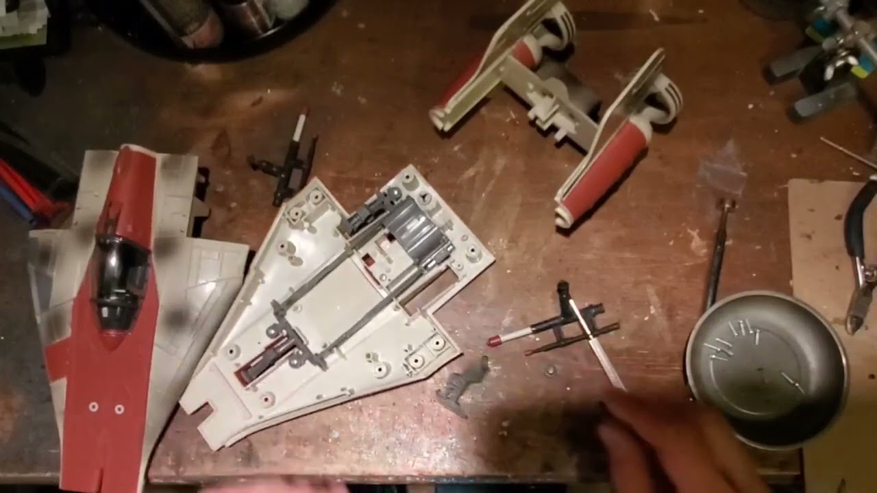 Hasbro A-Wing - An Easy Fix To Prevent The Landing Gear From Collapsing