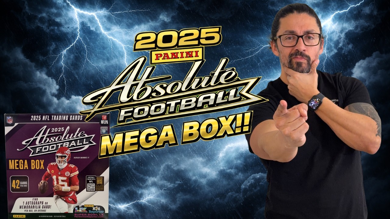 Opening a 2025 Panini Absolute Mega Box 💥 Kaboom Hunt!