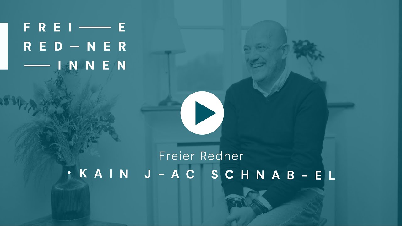 Freier Redner Kain Jac Schnabel aus Köln für Eure Freie Trauung, Trauerfeier oder Willkommensfest