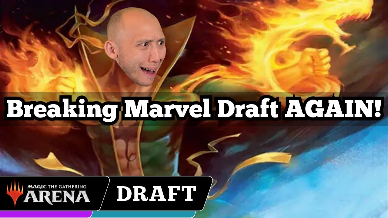 Breaking Marvel Draft AGAIN! | Marvel Super Heroes Contender Draft | MTG Arena