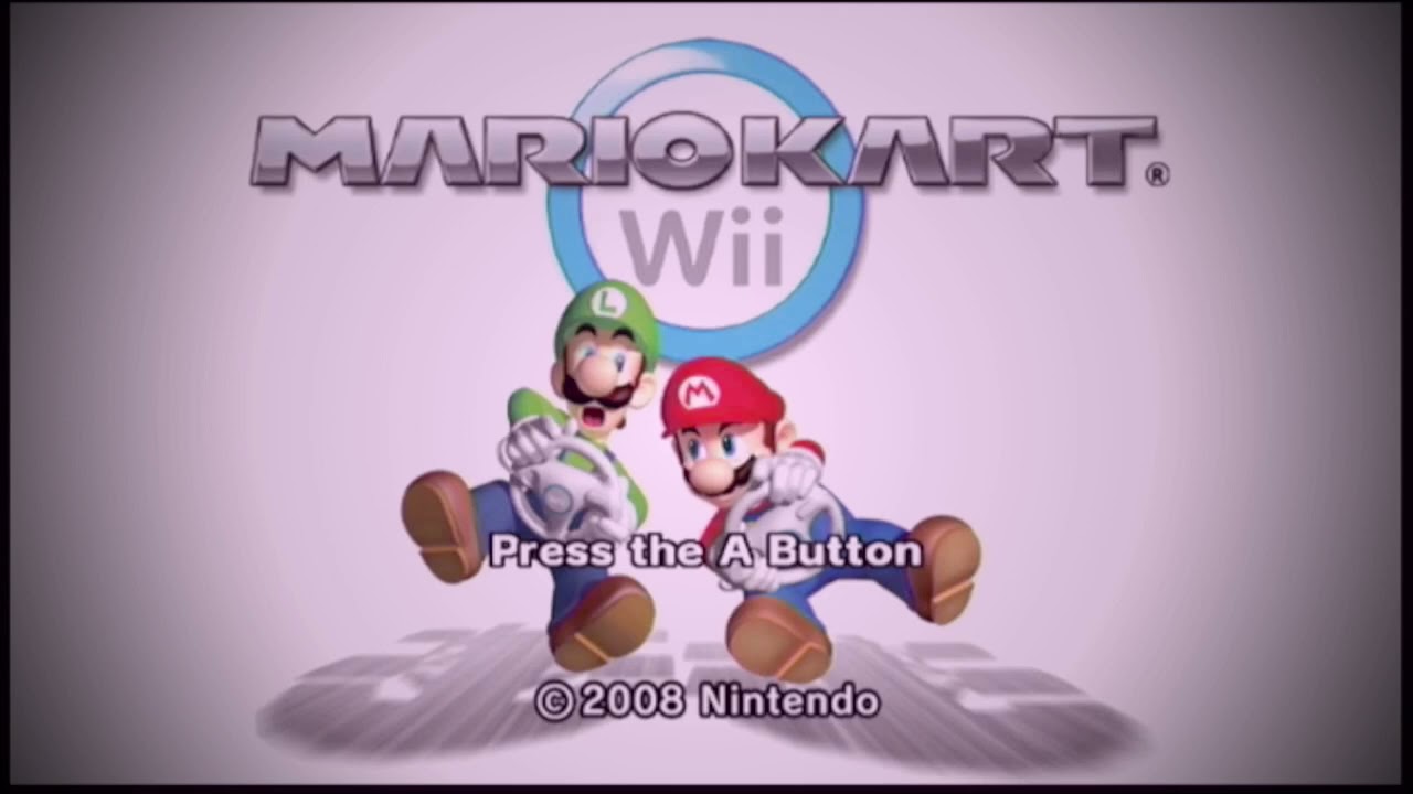 Mario Kart Wii - Main Menu (slowed + reverb)