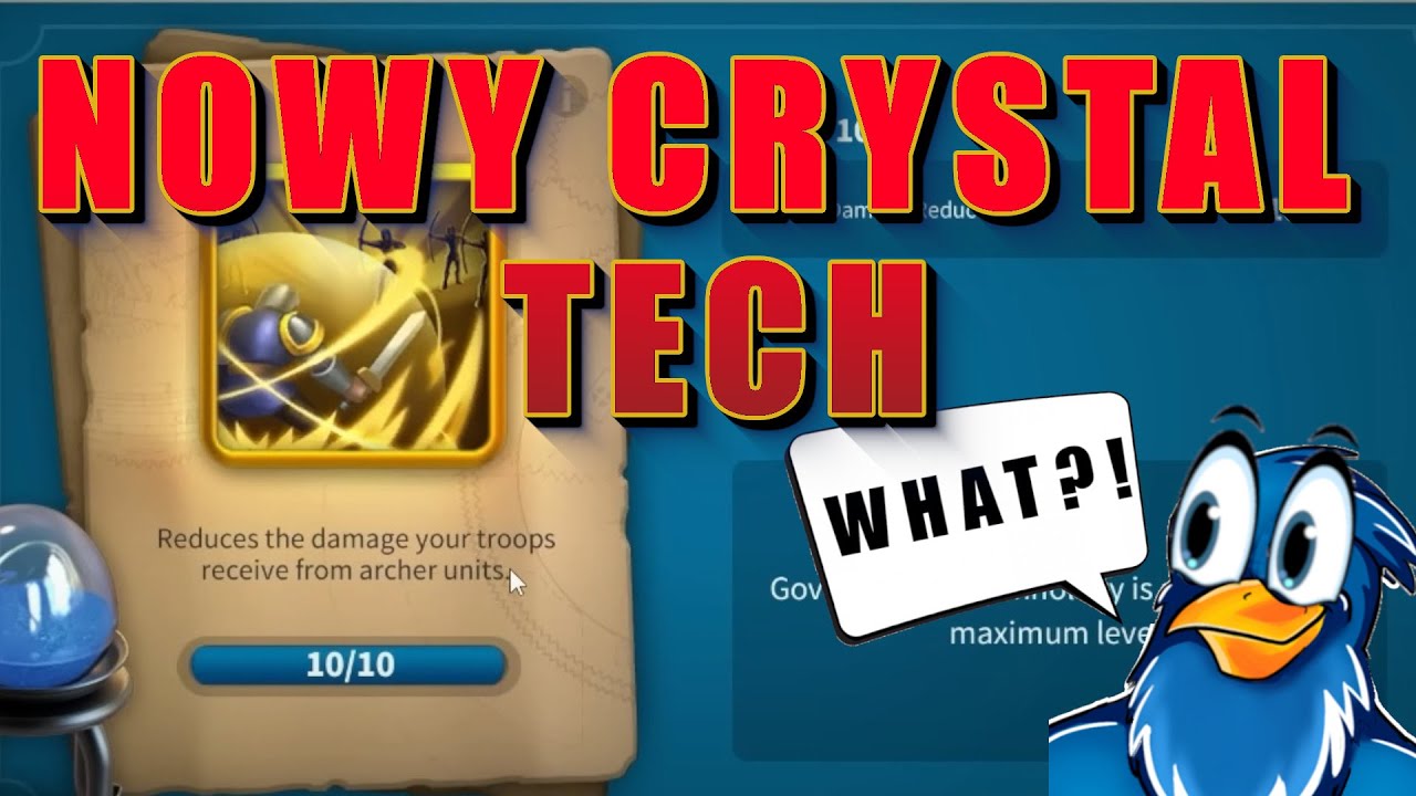 NOWY CRYSTAL TECH! ZOBACZ MEGA ZMIANY! | Rise of Kingdoms