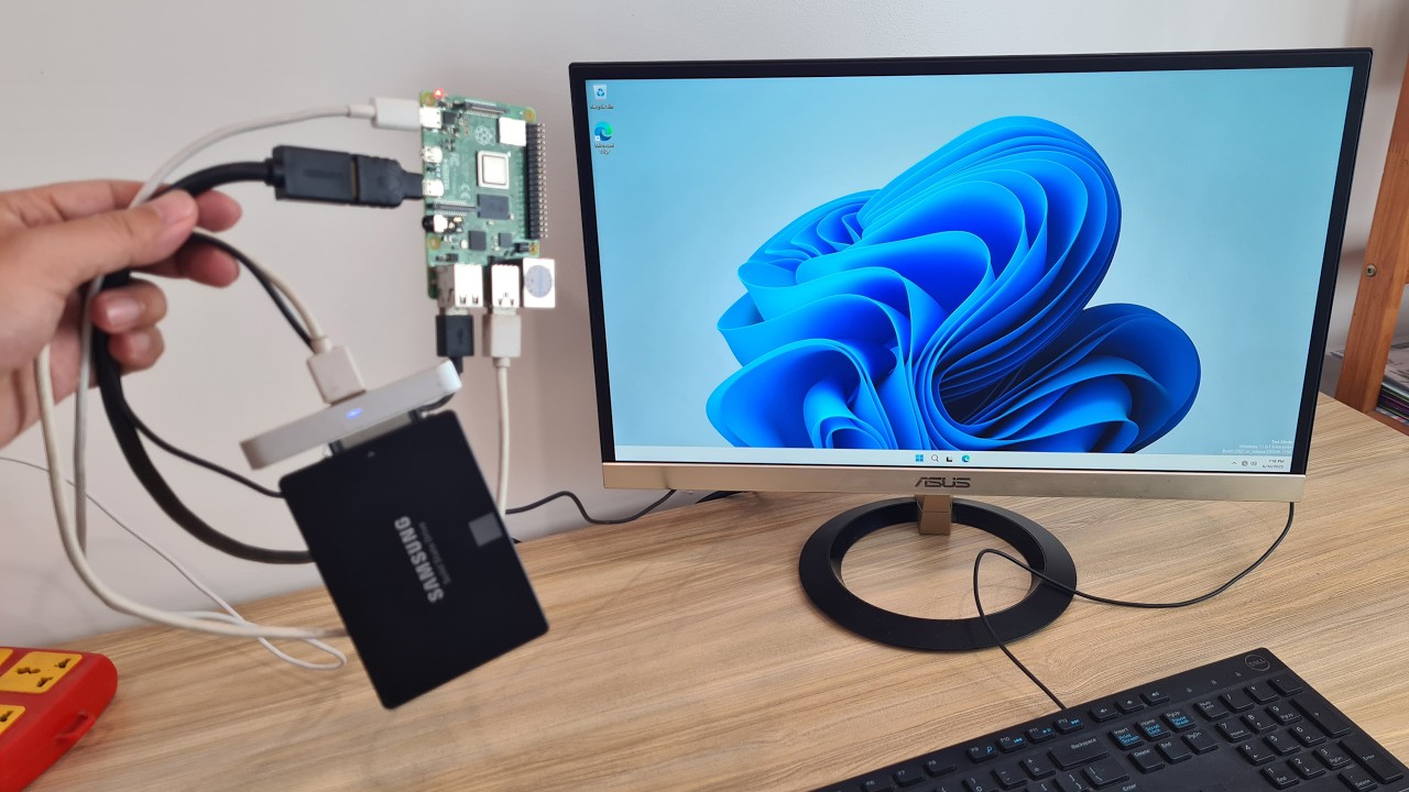 Как установить Windows 11 на Raspberry Pi с SSD