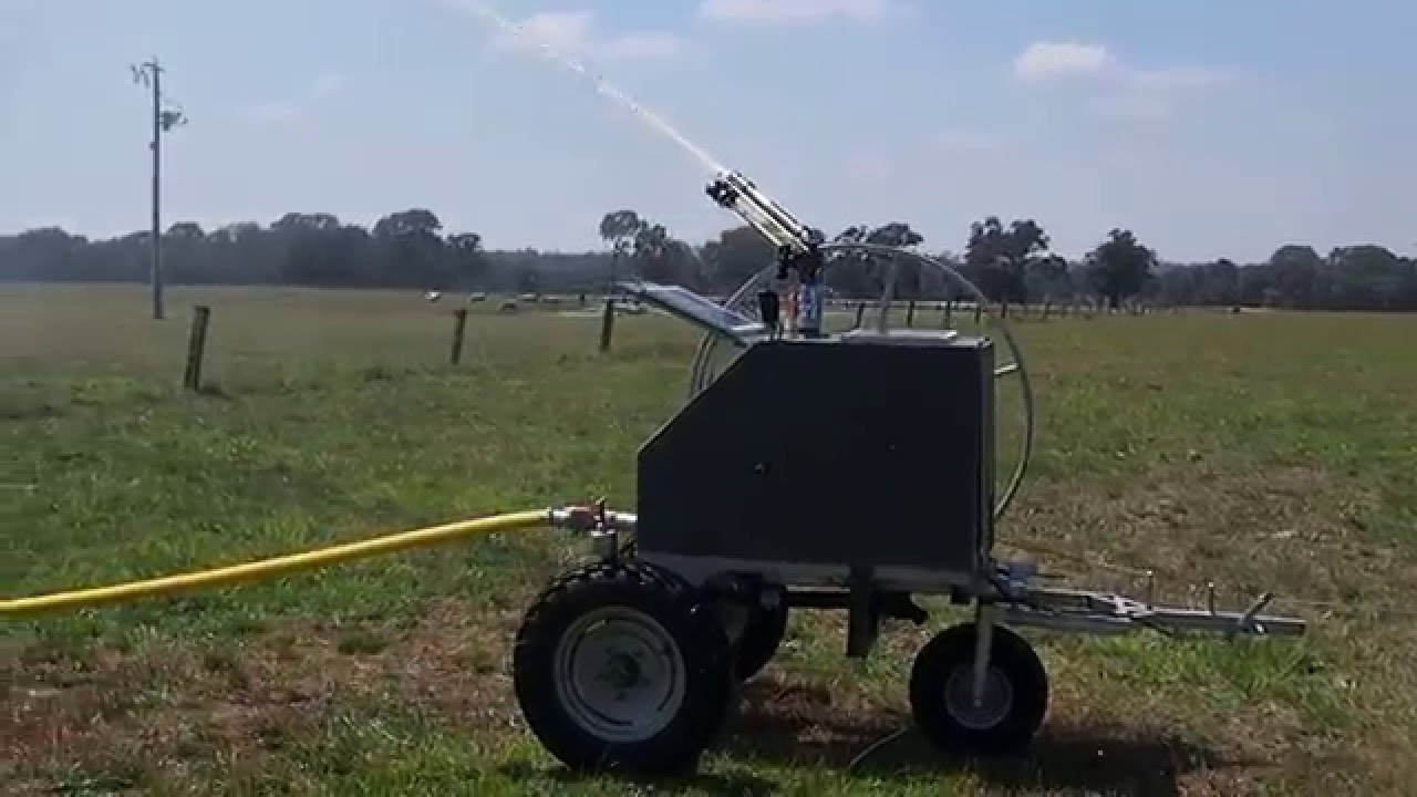 irrigationBox DuCar Jet 50T Sprinkler with DuCar IrriCruiser Travelling Irrigator