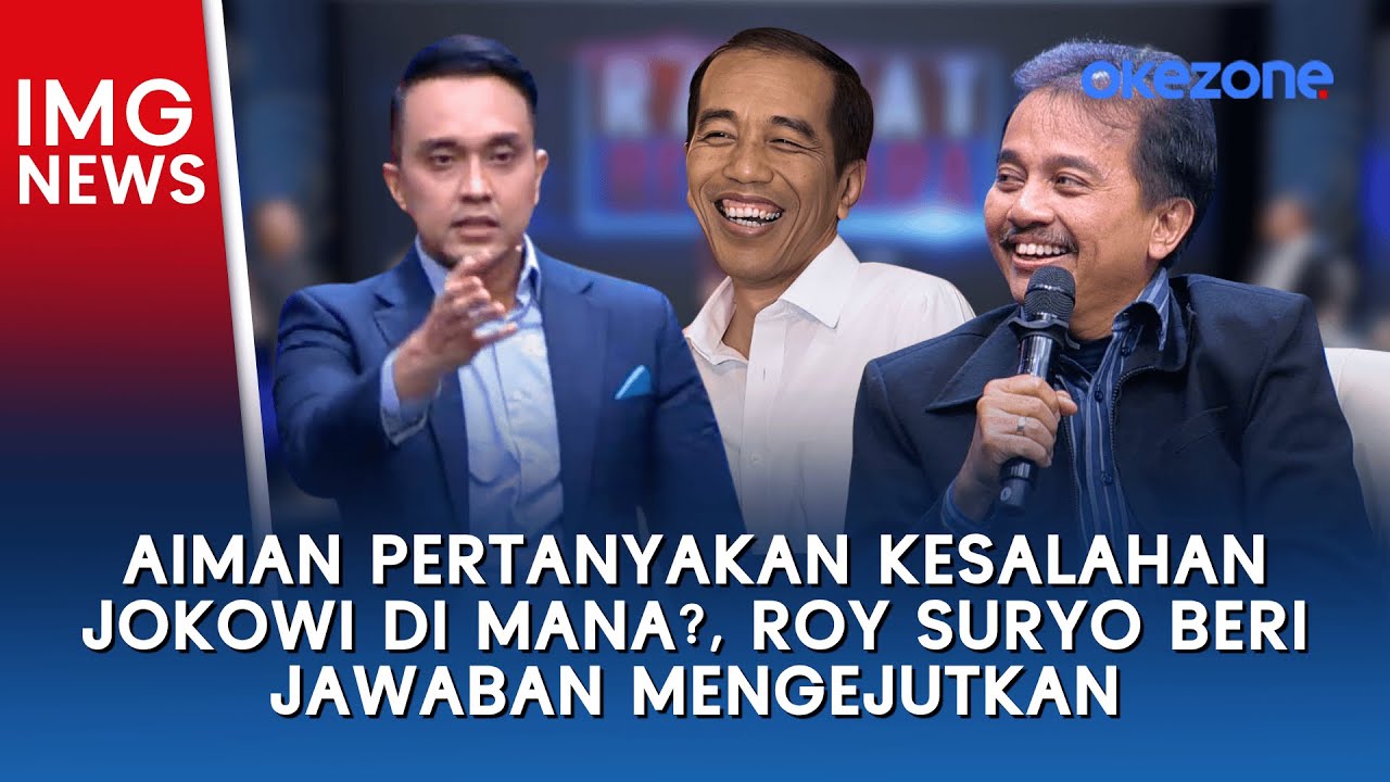 Aiman Pertanyakan Kesalahan Jokowi di Mana, Roy Suryo Beri Jawaban Mengejutkan | Rakyat Bersuara