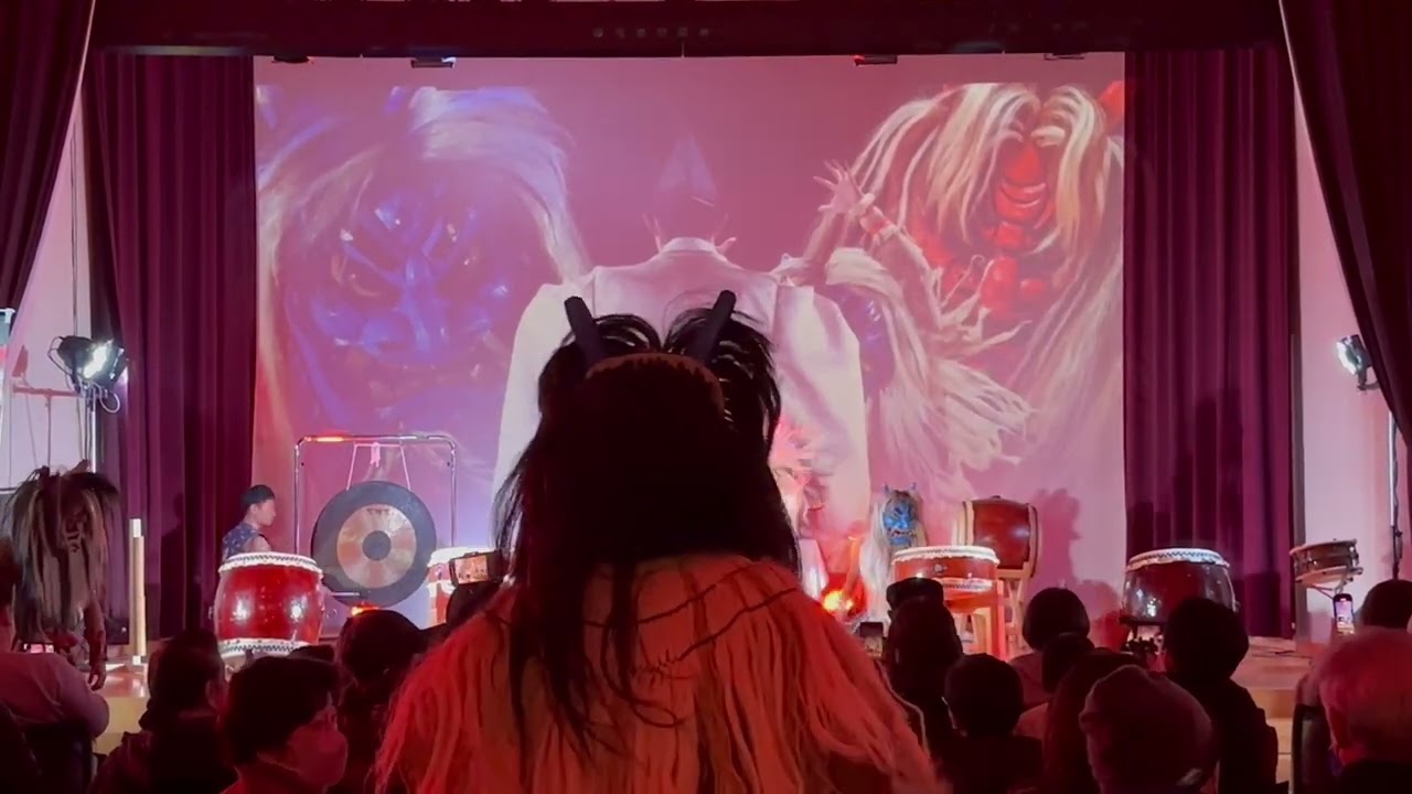 【4K 60fps】五風なまはげ太鼓ライブ 男鹿温泉交流会館五風（秋田県男鹿市）