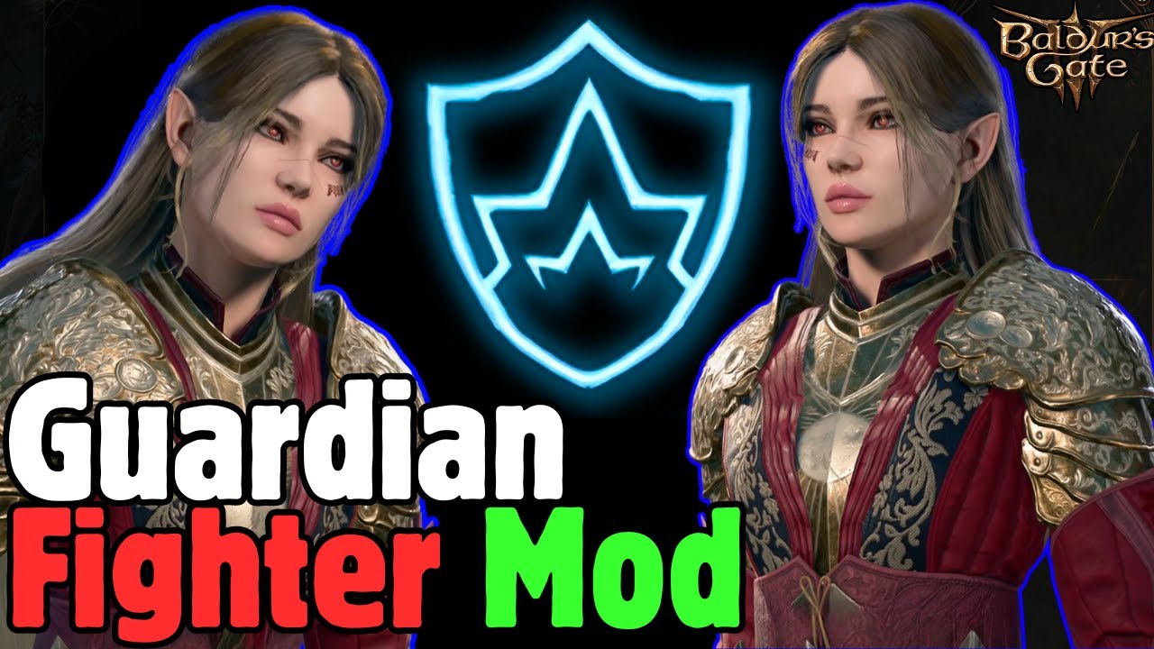 GUARDIAN FIGHTER Tanky Subclass Mod in Baldur's Gate 3