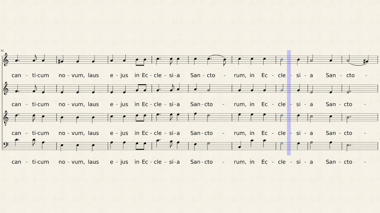 Cantate Domino (Pitoni)