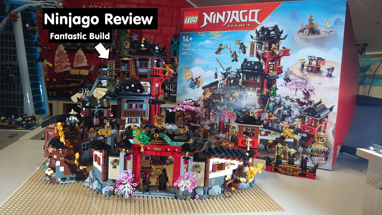 Ninjago Lego Set Review | Ninjago The Old Town 15th Anniversary Set 71861