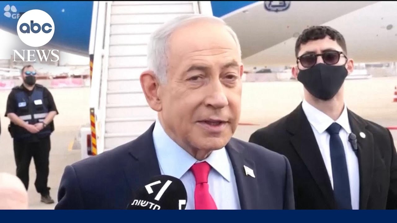 Netanyahu en route to US for meeting with Trump on Iran