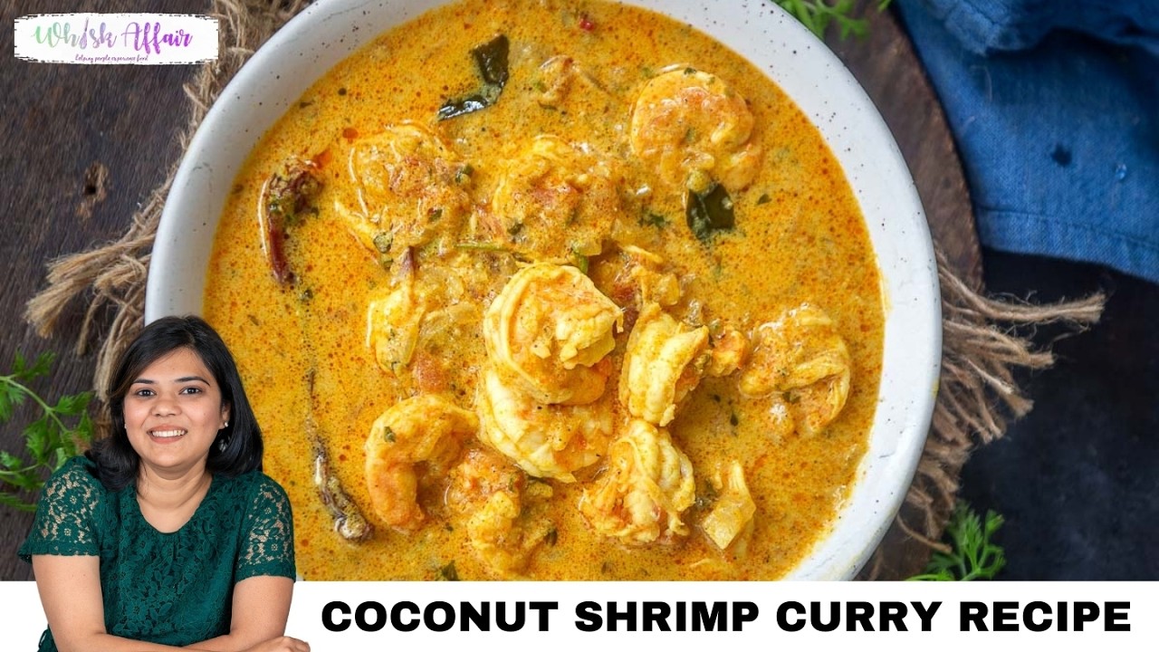 Indian Coconut Shrimp Curry Recipe